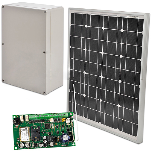 Zestaw alarmowy MICRA z panelem solarnym