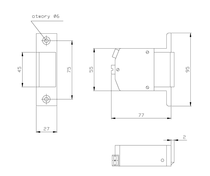 LC-R1-12.10 - Elektrozaczepy