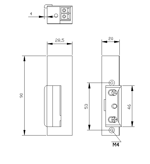 LC-R3-12.13L - Elektrozaczepy