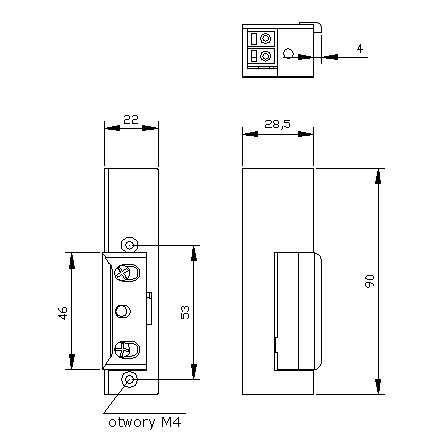 LC-R3-12.13P - Elektrozaczepy