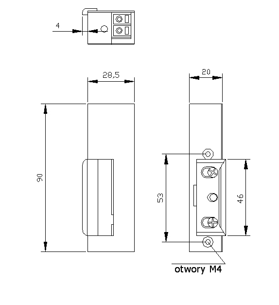 LC-R3-24.14L - Elektrozaczepy