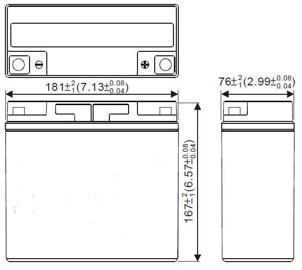 LC-ZZMW18-12 / LC-ZZMW18-12F - Akumulatory