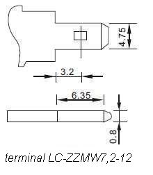 LC-ZZMW7,2-12 / LC-ZZMW7,2-12L - Akumulatory